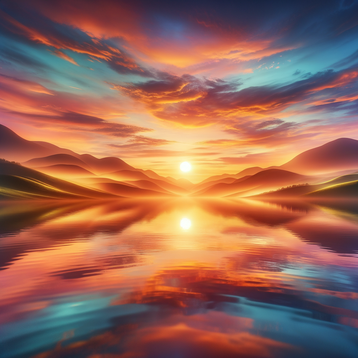 Bright Sunrise Diamond Painting