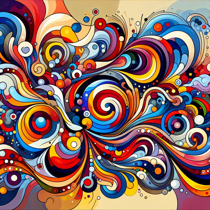 Colorful Abstract Dreams Paint By Color