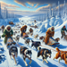 Yukon Quest - Canada Painting By Diamonds Kit