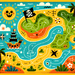 Pirate Adventure Map Paint By Diamond