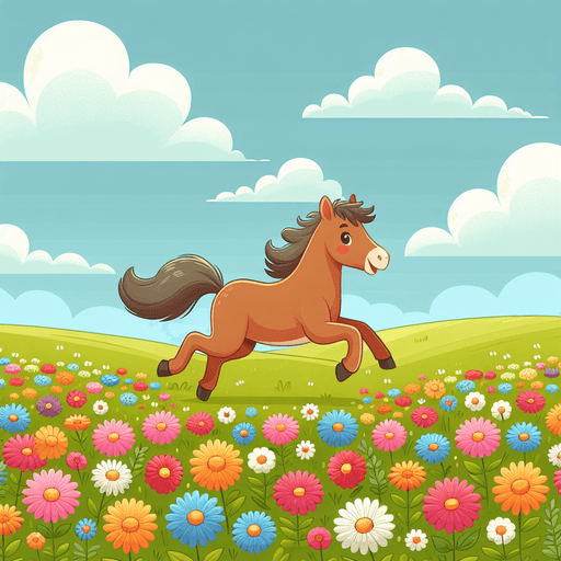 Happy Horse Adventures Painting By Diamonds Kit