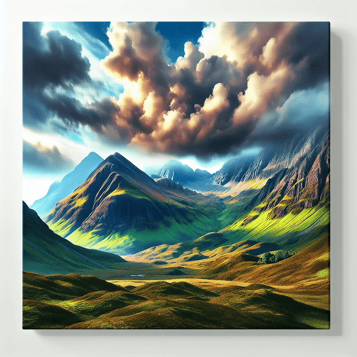 Majestic Highland Retreat Diamonded Painting Kits