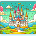 Fairy Tale Castle Fantasy Paint By Diamonds Art