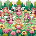Flower Garden Fae Diamonded Painting Kits