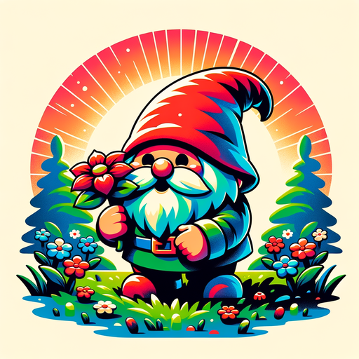 Charming Garden Gnome Diamond Painting