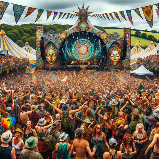 Glastonbury Festival - UK Diamonded Painting Kits