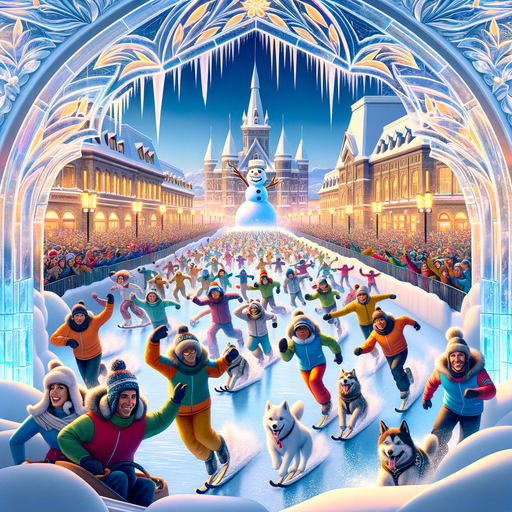 Winter Carnival - Quebec City Diamonded Painting Kits