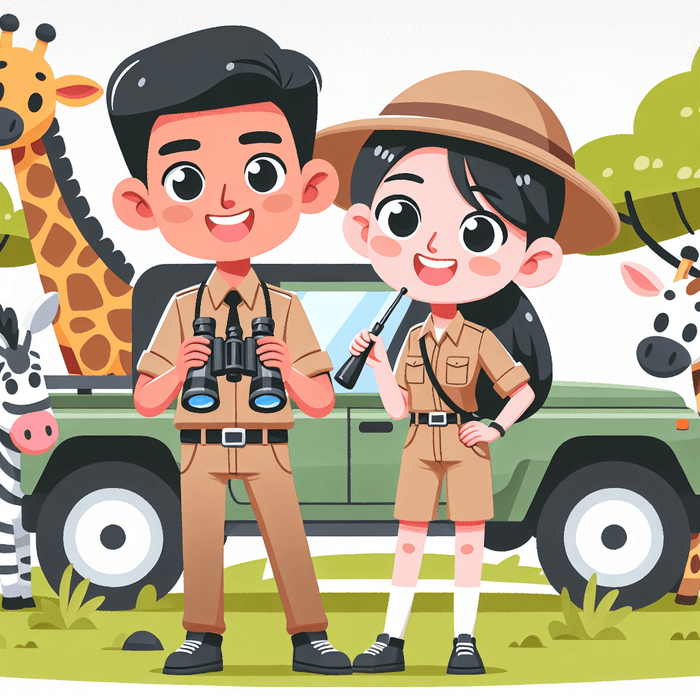 Safari Adventure Team Paint By Diamond
