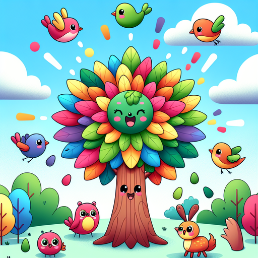Wondrous Whimsical Tree Diamond Painting