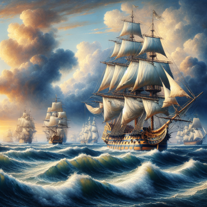 Nautical Seafarer's Journey Painting Diamond Kit