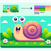 Silly Snail Diamonded Painting Kits