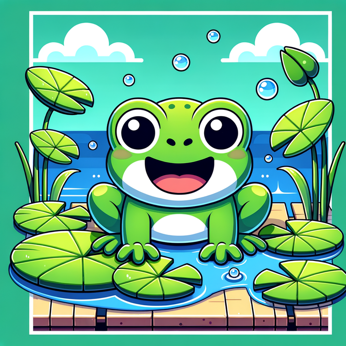 Bubbly Frog Paint By Color