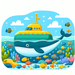 Ocean Life Safari Painting Diamond Kit