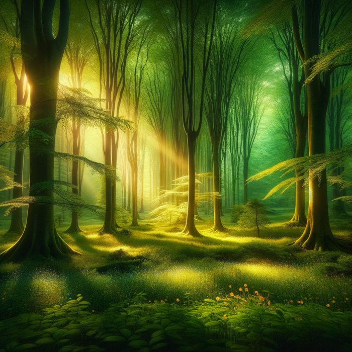 Mystical Forest Realm 5D DIY Paint By Diamond Kit