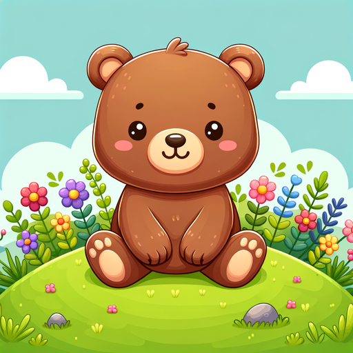 Cuddly Bear Cub Paint By Diamonds Kits