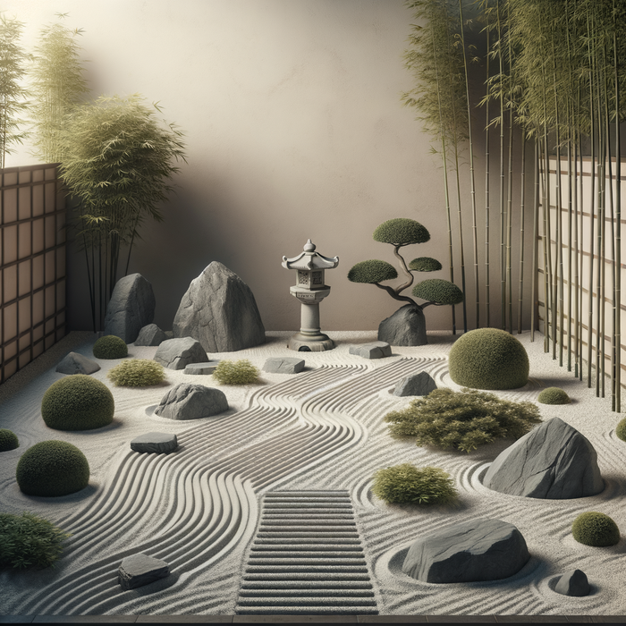 Tranquil Zen Garden 5D DIY Paint By Diamond Kit