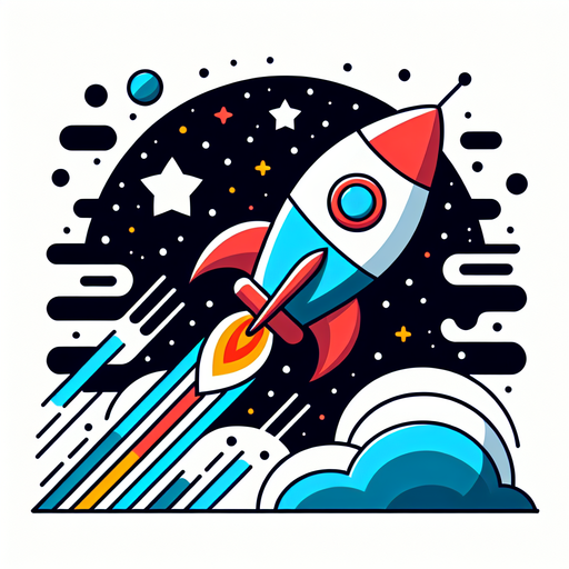 Space Explorer Rocket Ship Painting Diamond Kit