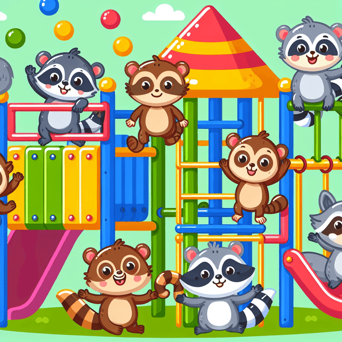 Joyful Jungle Gym Painting By Diamonds Kit