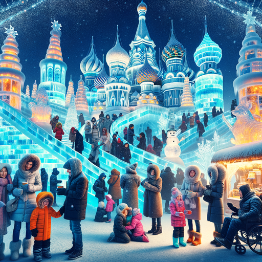 The Harbin International Ice And Snow Festival Paint By Diamonds