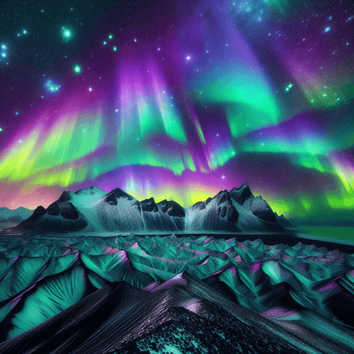 Mystical Northern Lights Paint By Diamonds