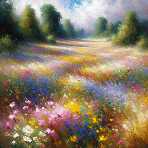 Wildflower Haven Paint By Diamond