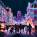 Winter Lights Festival - Reykjavík Diamonded Painting Kits