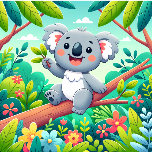 Dancing Koala Paint By Color