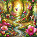 Enchanting Fairy Tale Forest Paint By Color