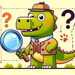 Dino Detective Adventure Paint By Color