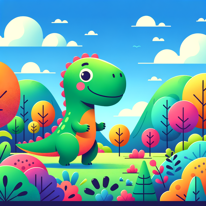 Dino Adventure Painting By Diamonds Kit