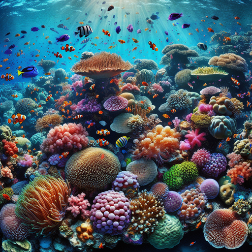 Oceanic Coral Wonderland Paint By Diamonds