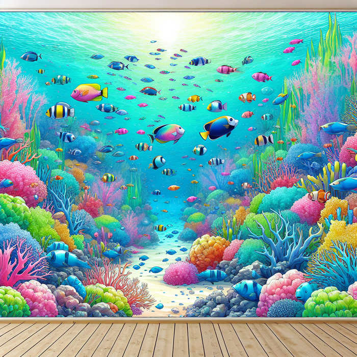 Under The Sea Wonder Painting By Diamonds Kit