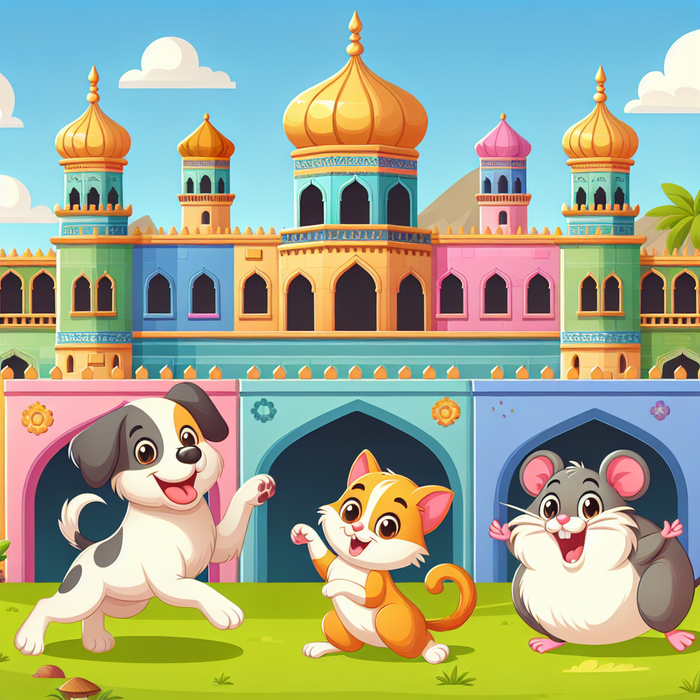 Friendly Pet Palace Paint By Diamond