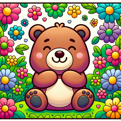 Cuddle Bear Diamond Painting