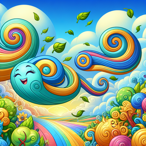 Wondrous Whirlwinds Paint By Color