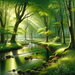 Peaceful Grove Painting By Diamonds Kit