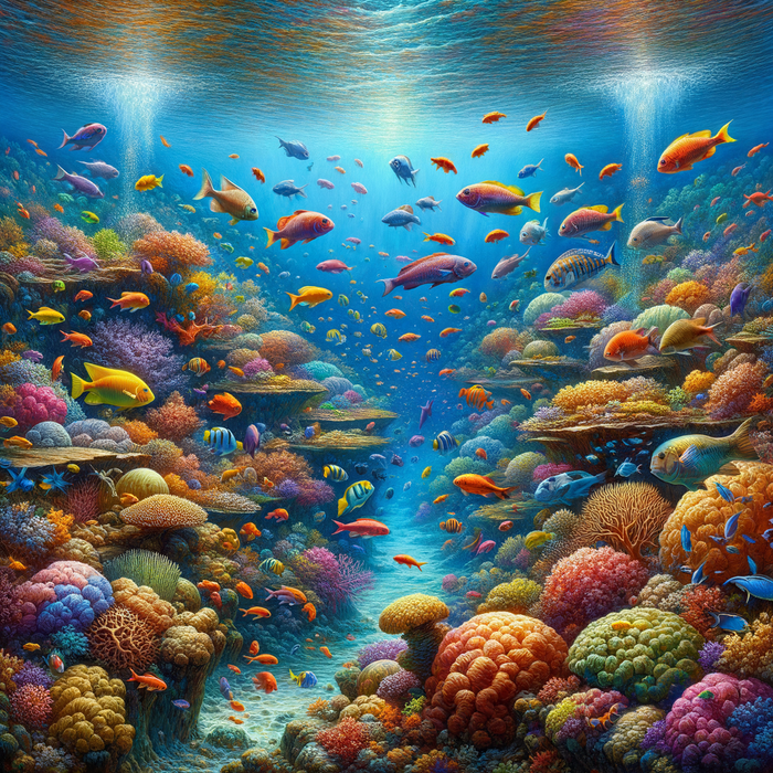 Oceanic Odyssey 5D DIY Paint By Diamond Kit