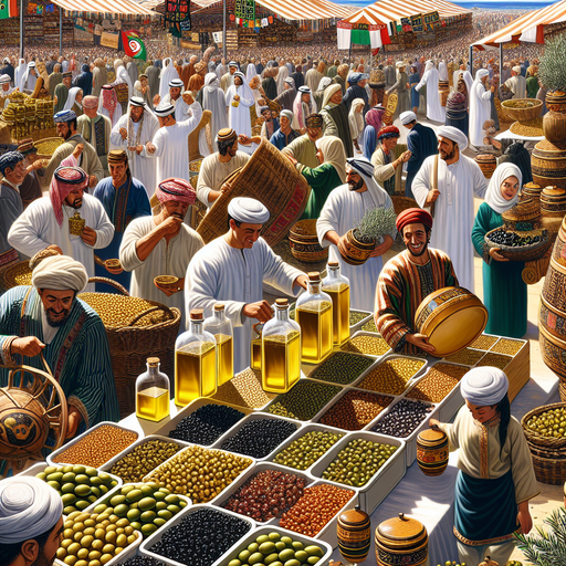 Tunisian Olive Festival Paint By Diamonds Kits