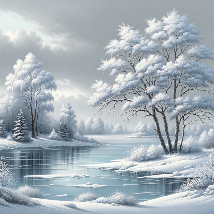 Winter's Whisper Diamonded Painting Kits