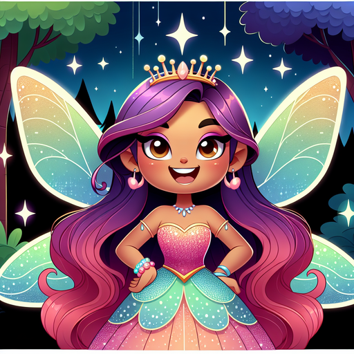 Sassy Fairy Princess Painting By Diamonds Kit