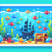 Oceanic Treasure Hunt Paint By Diamonds Art