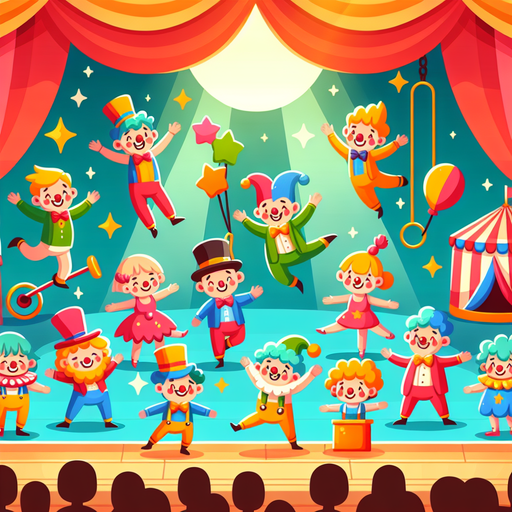 Circus Show Spectacle Painting Diamond Kit