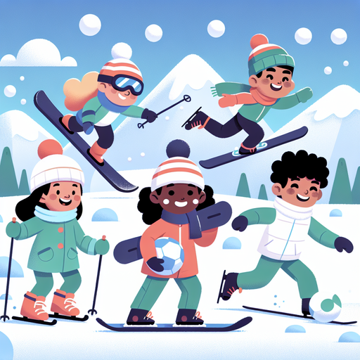 Winter Sports Paint By Diamonds
