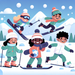 Winter Sports Paint By Diamonds