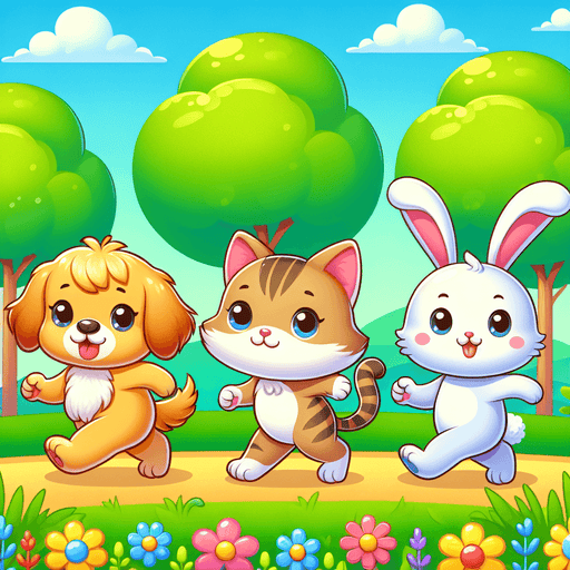 Cuddly Pet Parade Paint By Diamonds Art