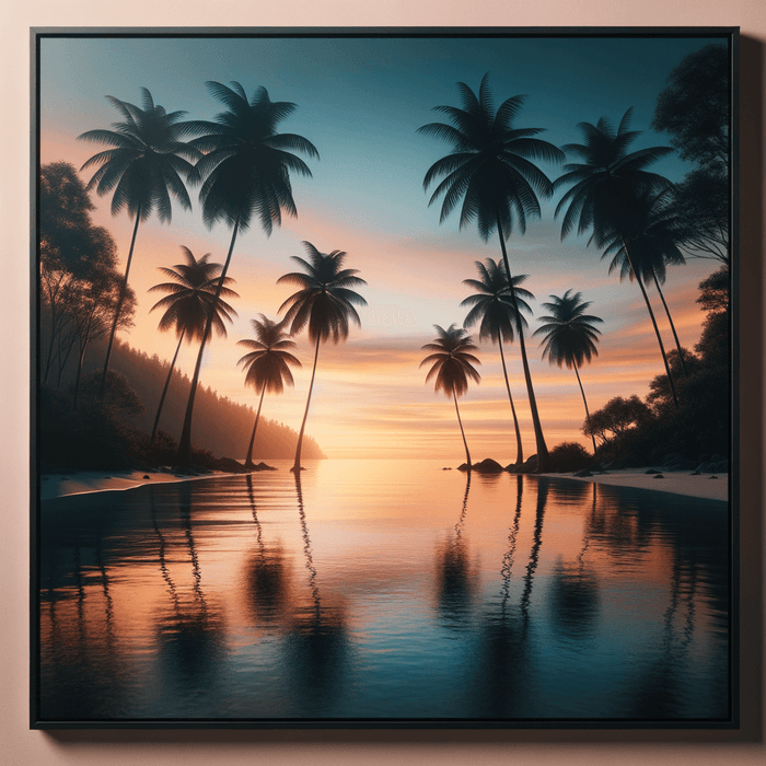 Tranquil Beach Sunset DIY Paint By Diamonds