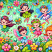 Whimsical Flower Fairies Paint By Color