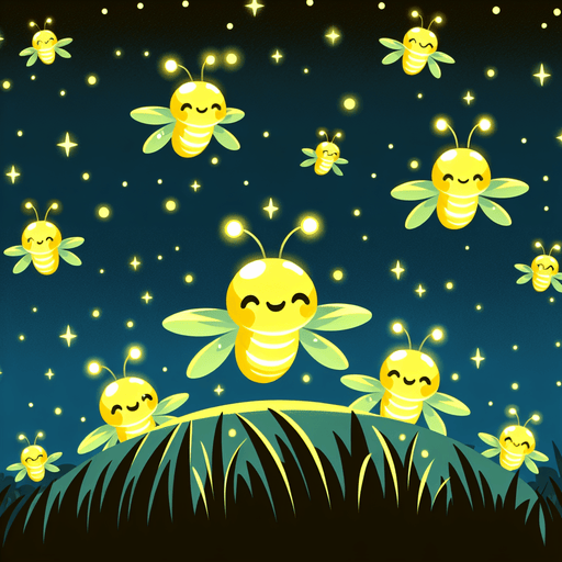 Merry Fireflies Paint By Diamonds Kits