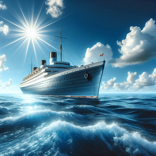 Vintage Ocean Liner Journey Paint By Diamonds