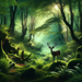 Wild Deer Harmony Diamonded Painting Kits